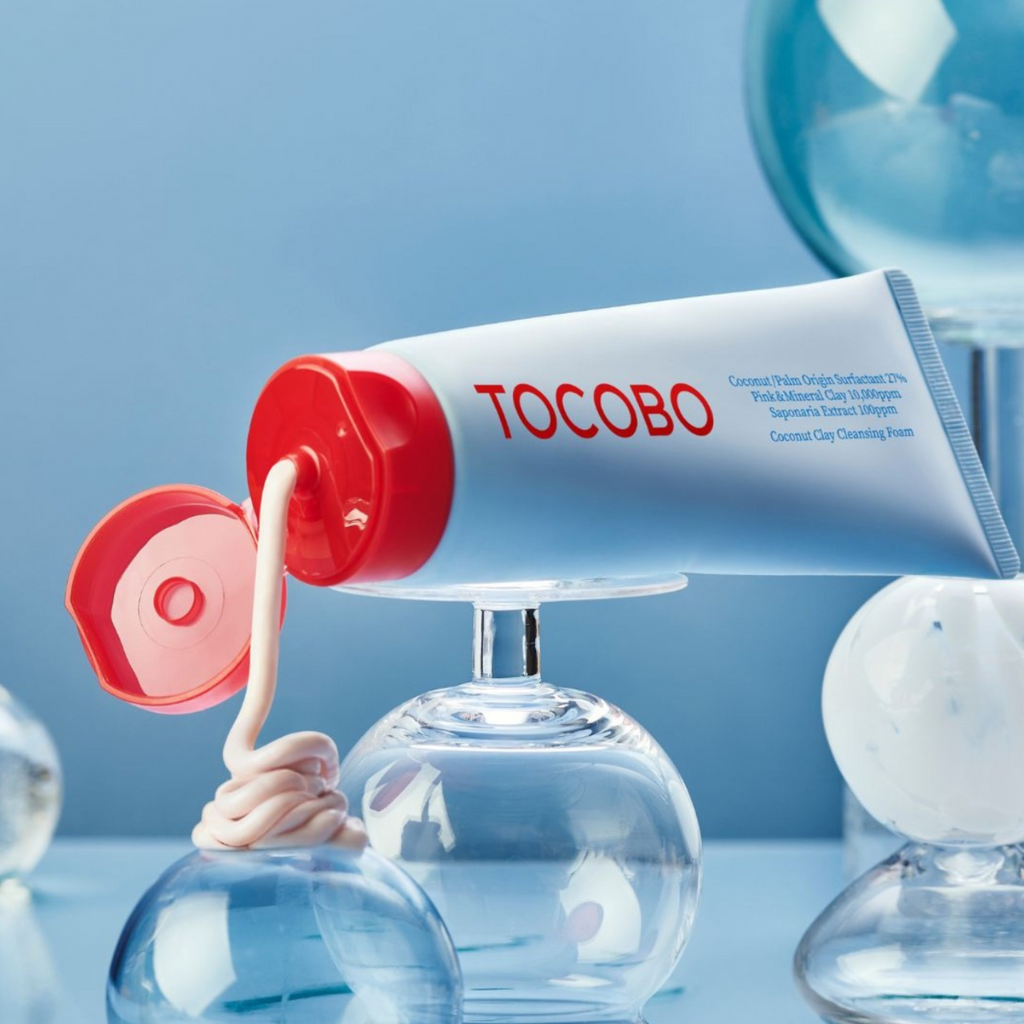 TOCOBO – Coconut Clay Cleansing Foam – Detergente viso purificante ai minerali