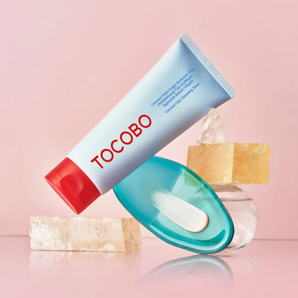 TOCOBO – Coconut Clay Cleansing Foam – Detergente viso purificante ai minerali