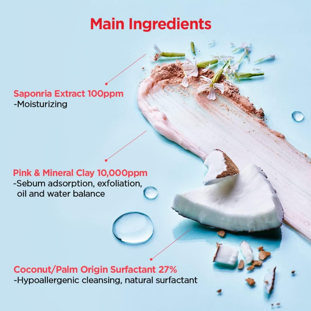 TOCOBO – Coconut Clay Cleansing Foam – Detergente viso purificante ai minerali