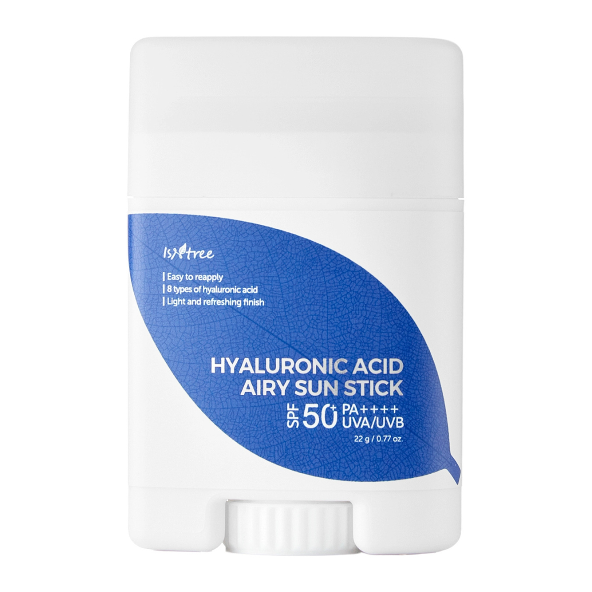 Isntree -  Hyaluronic Acid Airy Sun Stick SPF50 - Stick solare viso leggero all'acido ialuronico