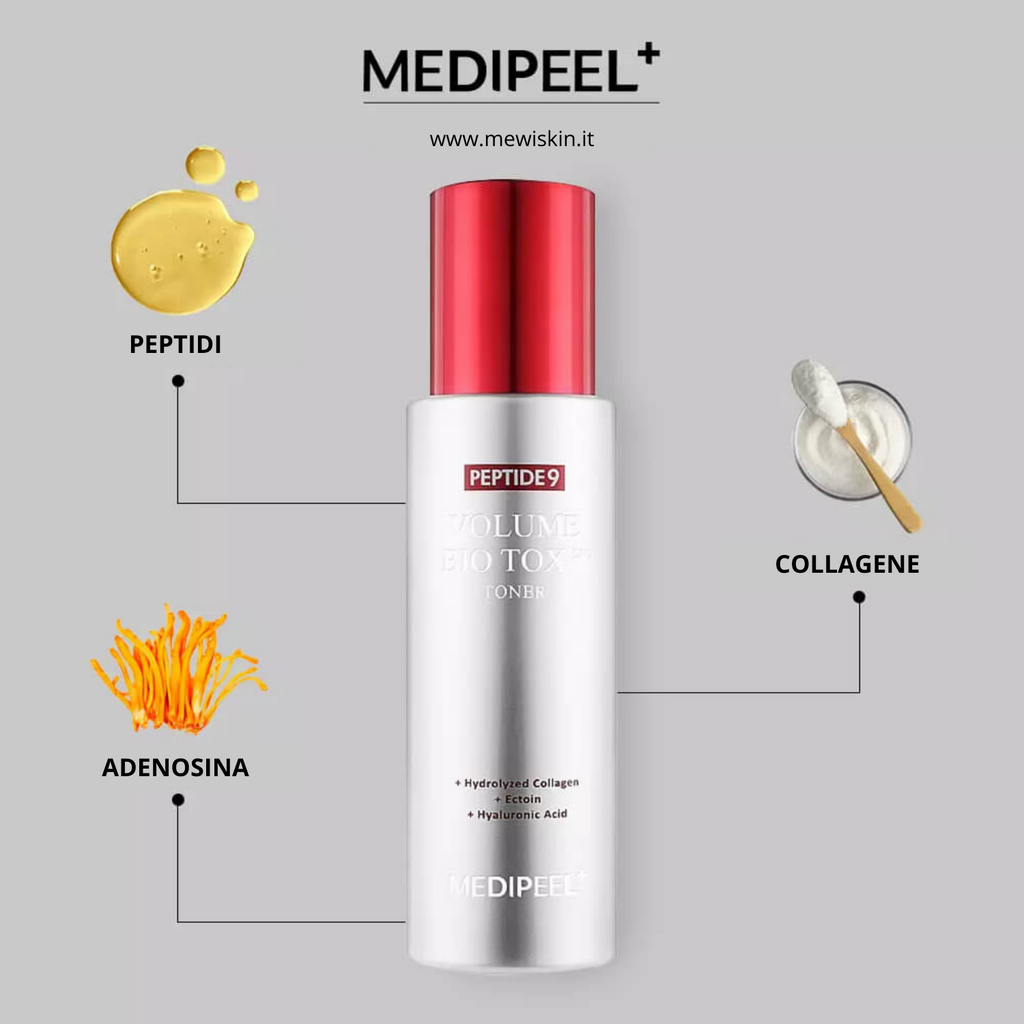 MEDI-PEEL - Peptide 9 Volume  Bio Tox Toner Pro - Tonico viso rassodante ai peptidi