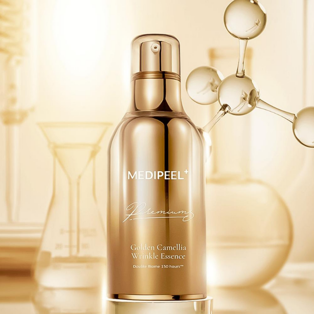 MEDI-PEEL - Premium Golden Camellia Wrinkle Essence - Essenza viso anti-rughe