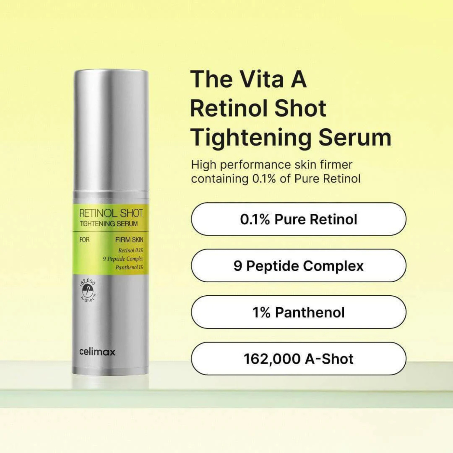 Celimax - The Vita-A Retinol Shot Tightening Serum - Siero rassodante al retinolo