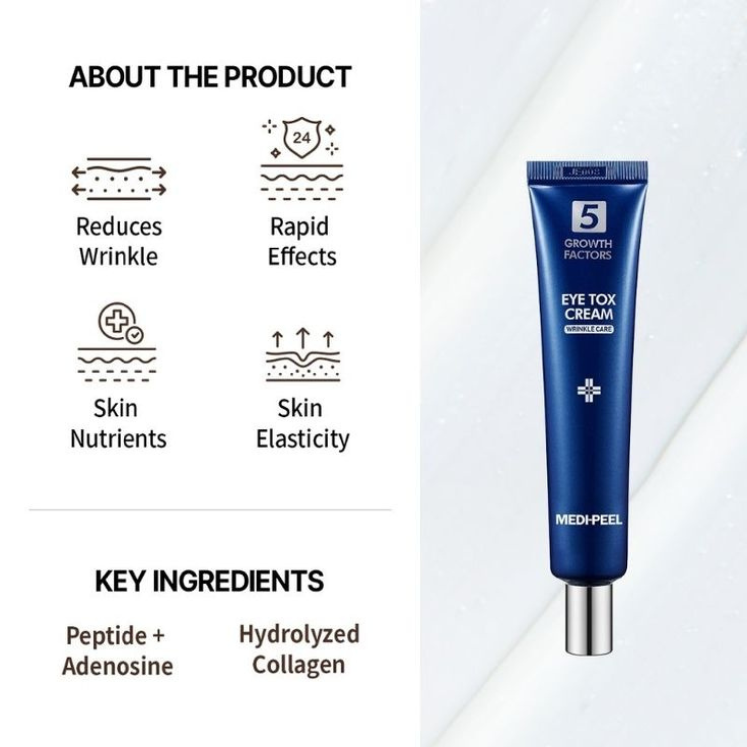 MEDI-PEEL – Eye Tox Cream – Crema contorno occhi anti-age rassodante