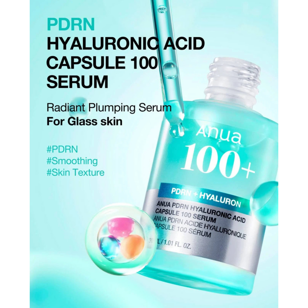 Anua – PDRN Hyaluronic Acid Capsule 100 Serum – Siero viso rigenerante e idratante