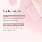 Medicube – PDRN Pink Vita Coating Mask – Maschera viso illuminante e rigenerante