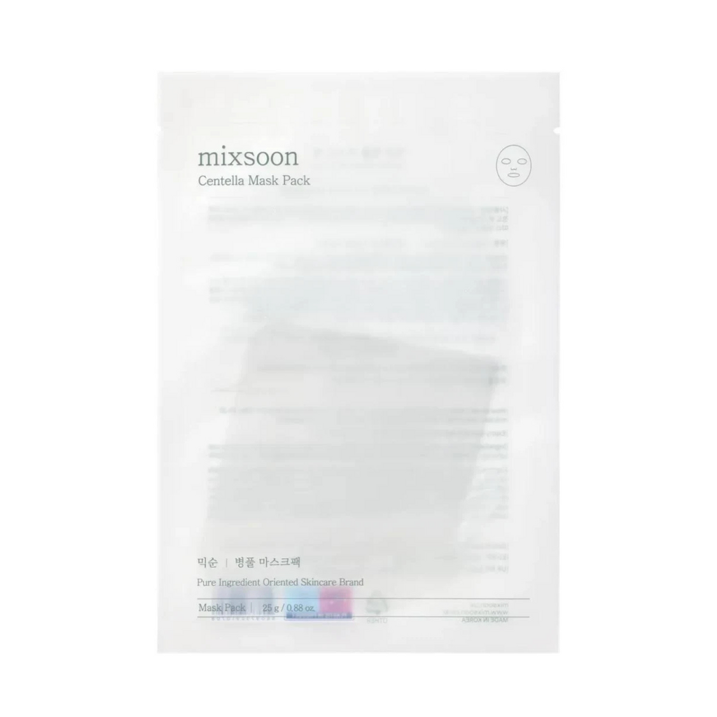 Mixsoon – Centella Mask – Maschera viso lenitiva e idratante
