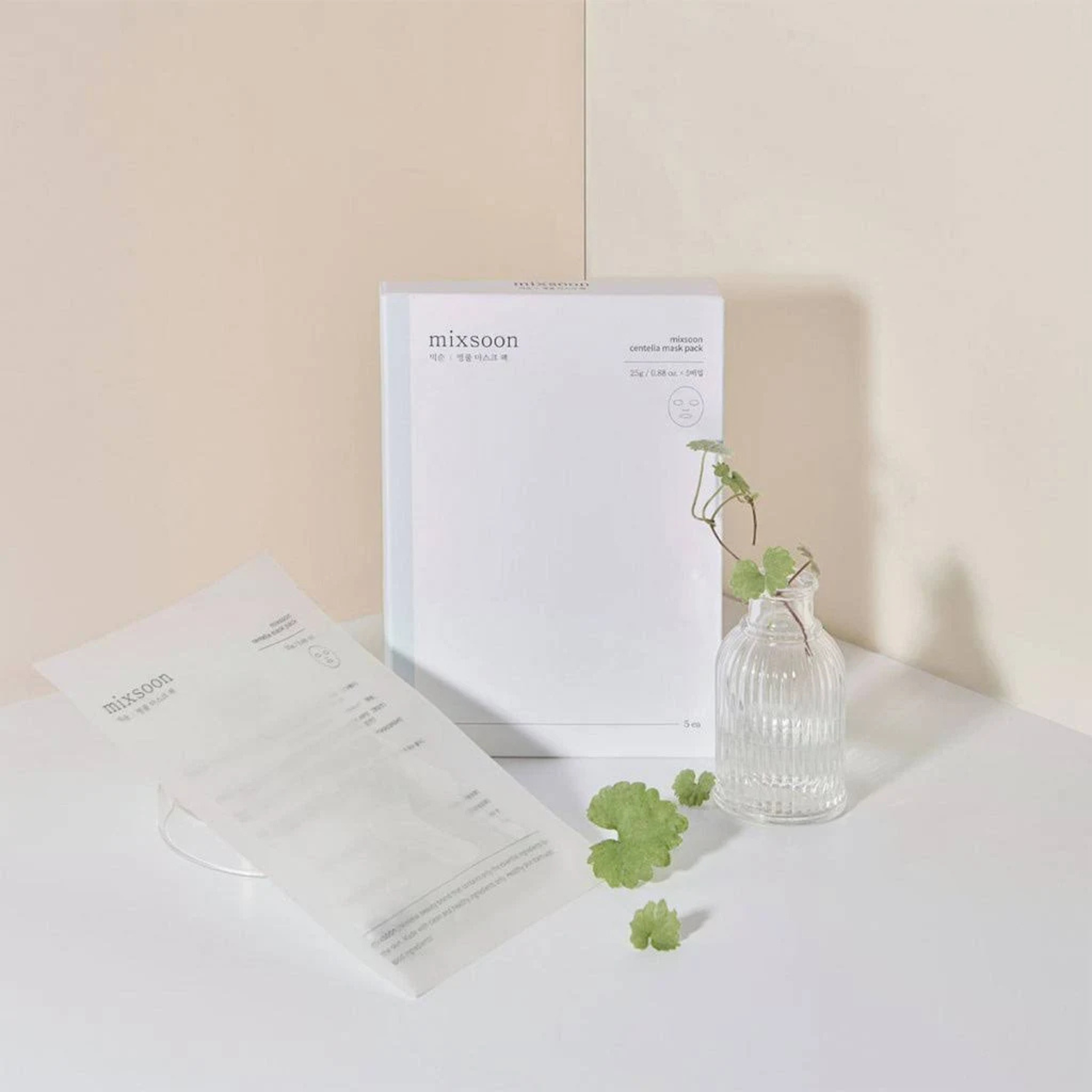 Mixsoon – Centella Mask – Maschera viso lenitiva e idratante