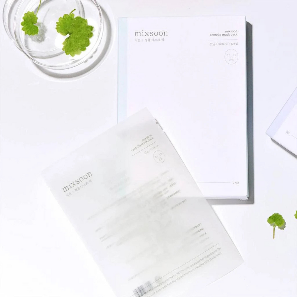 Mixsoon – Centella Mask – Maschera viso lenitiva e idratante