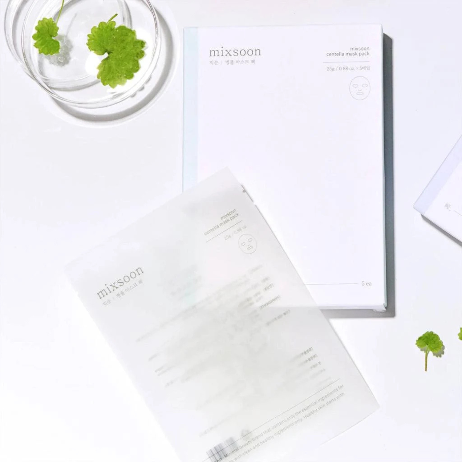 Mixsoon – Centella Mask – Maschera viso lenitiva e idratante