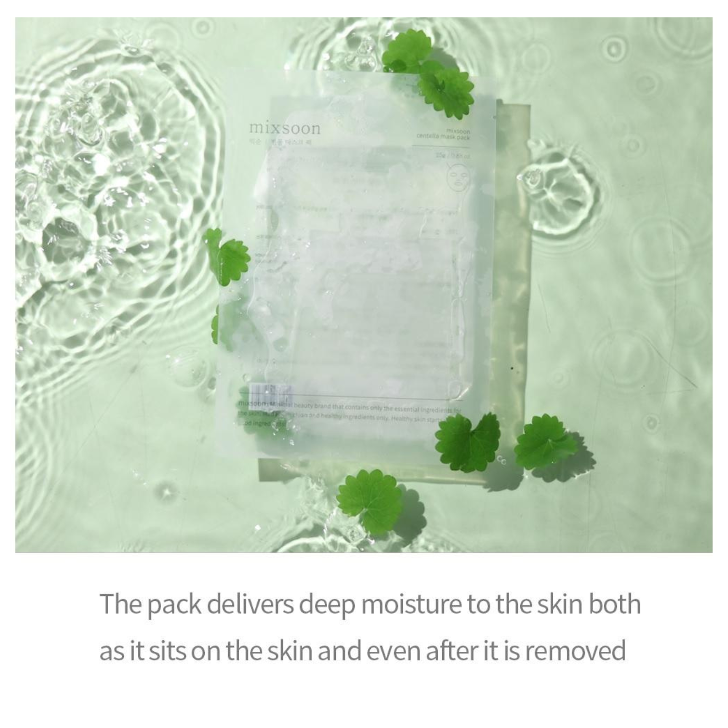 Mixsoon – Centella Mask – Maschera viso lenitiva e idratante