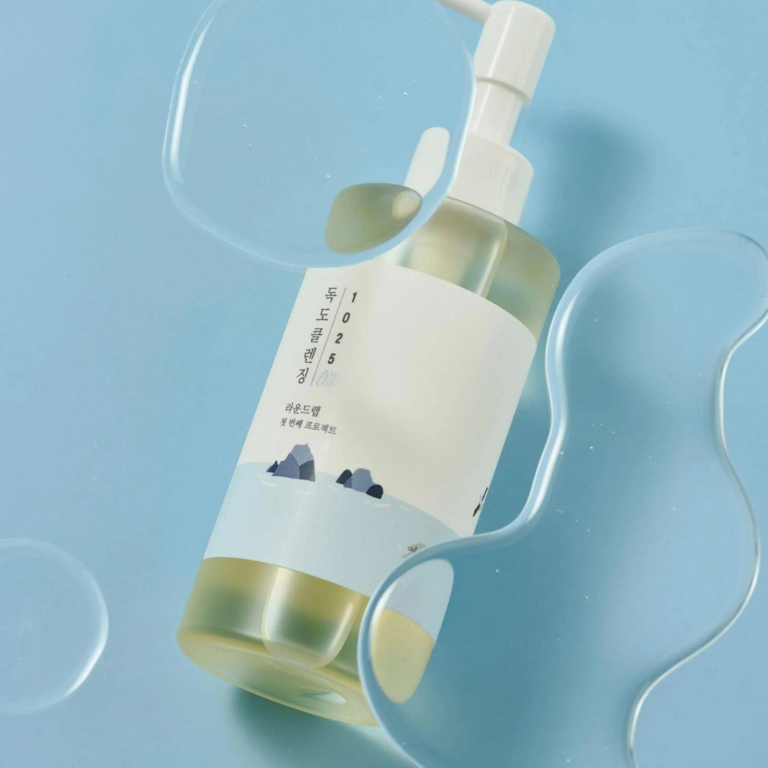 Round Lab – 1025 Dokdo Cleansing Oil – Olio detergente viso struccante delicato