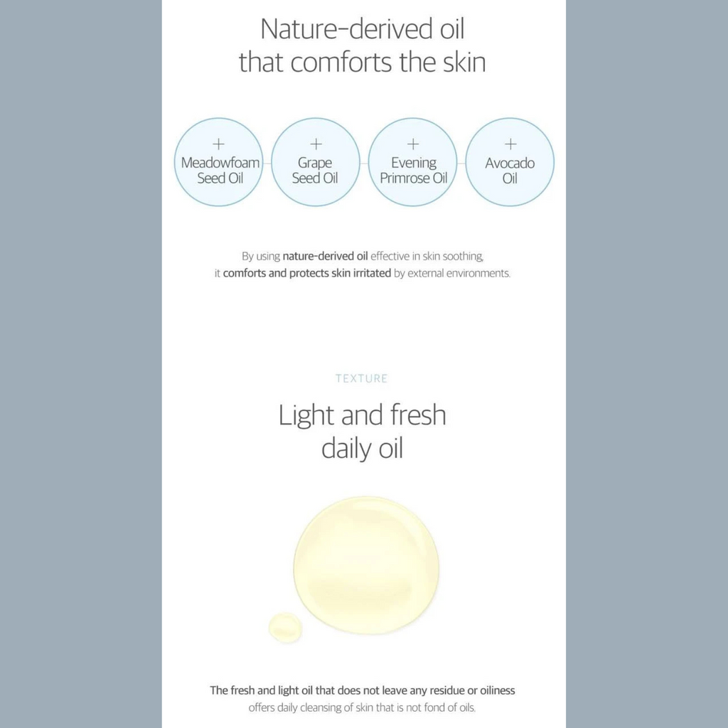 Round Lab – 1025 Dokdo Cleansing Oil – Olio detergente viso struccante delicato