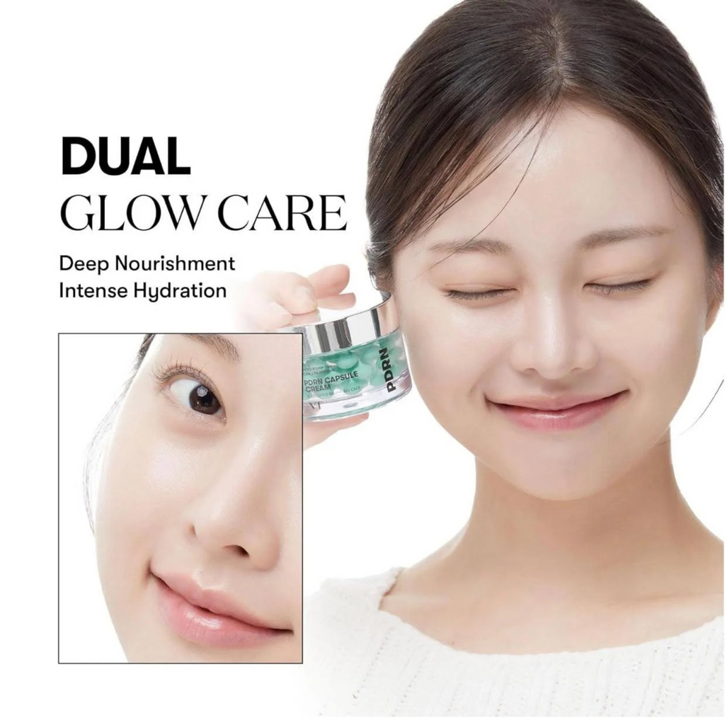 VT Cosmetics – PDRN Capsule Cream 100 – Crema viso idratante e rigenerante