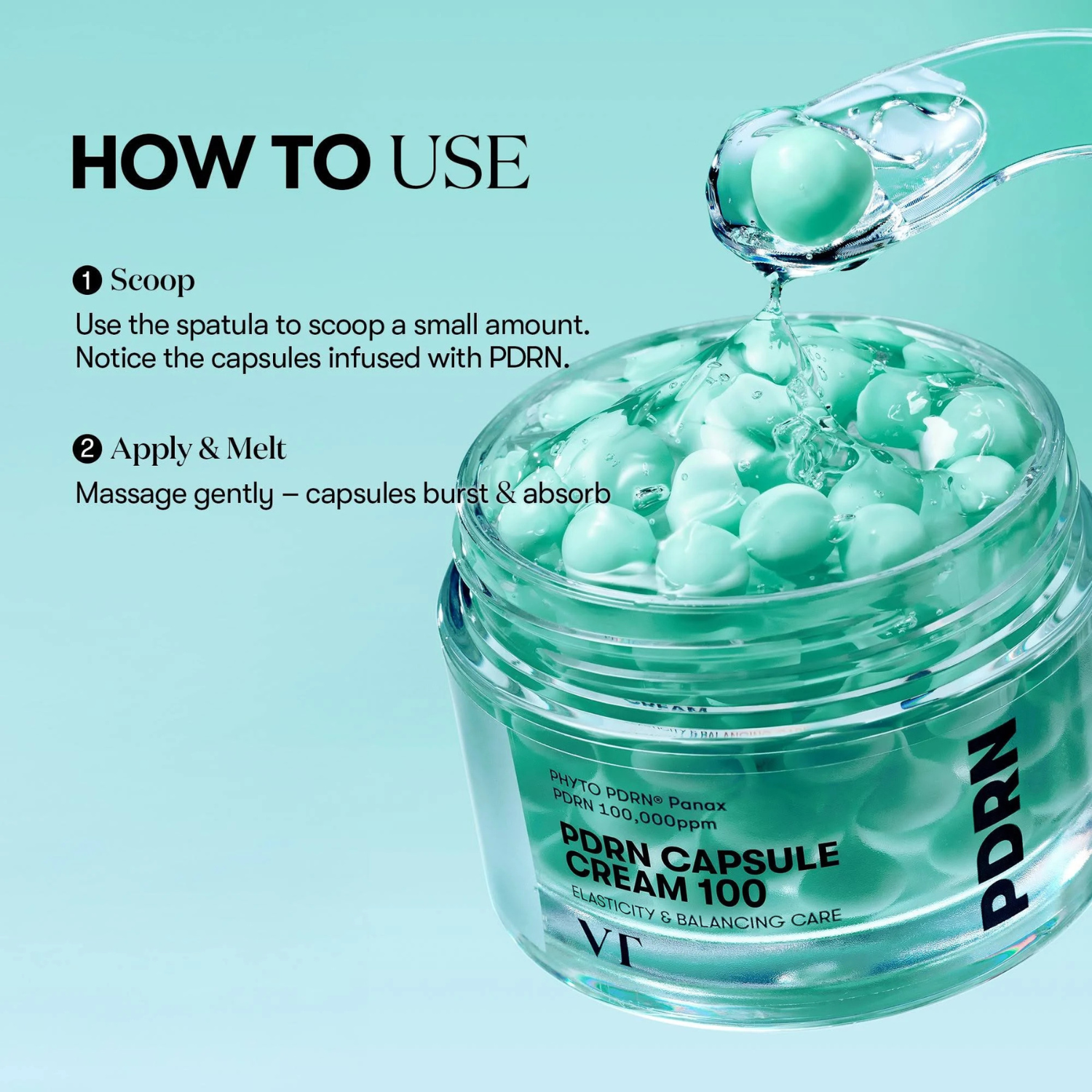 VT Cosmetics – PDRN Capsule Cream 100 – Crema viso idratante e rigenerante
