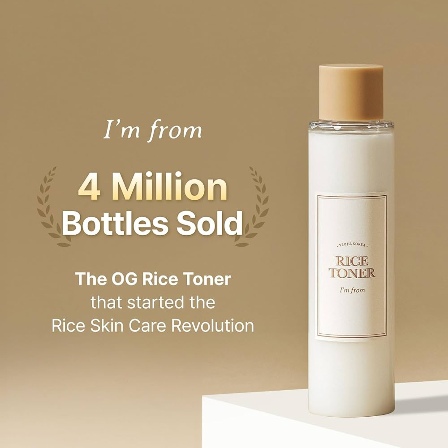 I'm From – Rice Toner – Tonico viso idratante & illuminante al riso