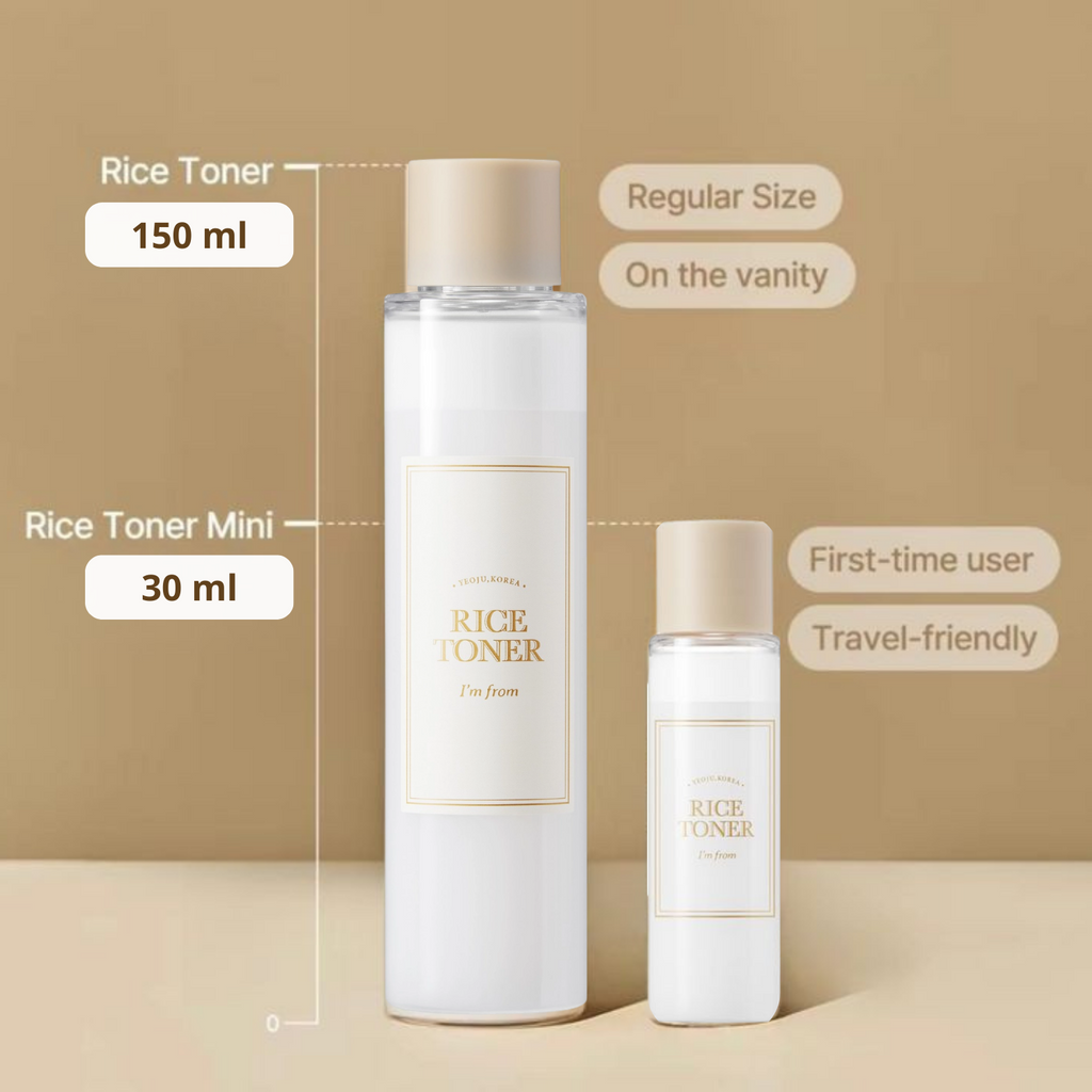 I'm From – Rice Toner – Tonico viso idratante & illuminante al riso