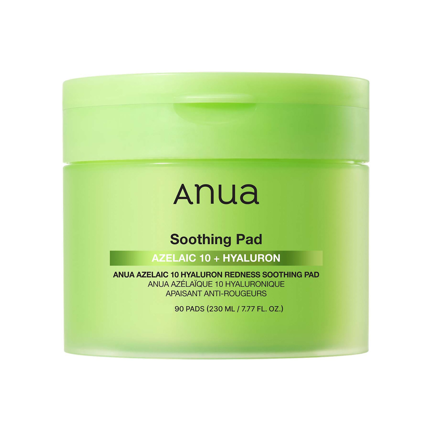Anua – Azelaic Acid 10 Hyaluron Redness Soothing Pad – Dischetti viso lenitivi anti-rossori