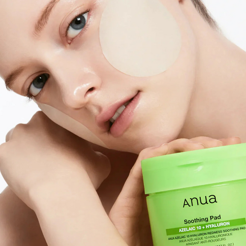Anua – Azelaic Acid 10 Hyaluron Redness Soothing Pad – Dischetti viso lenitivi anti-rossori