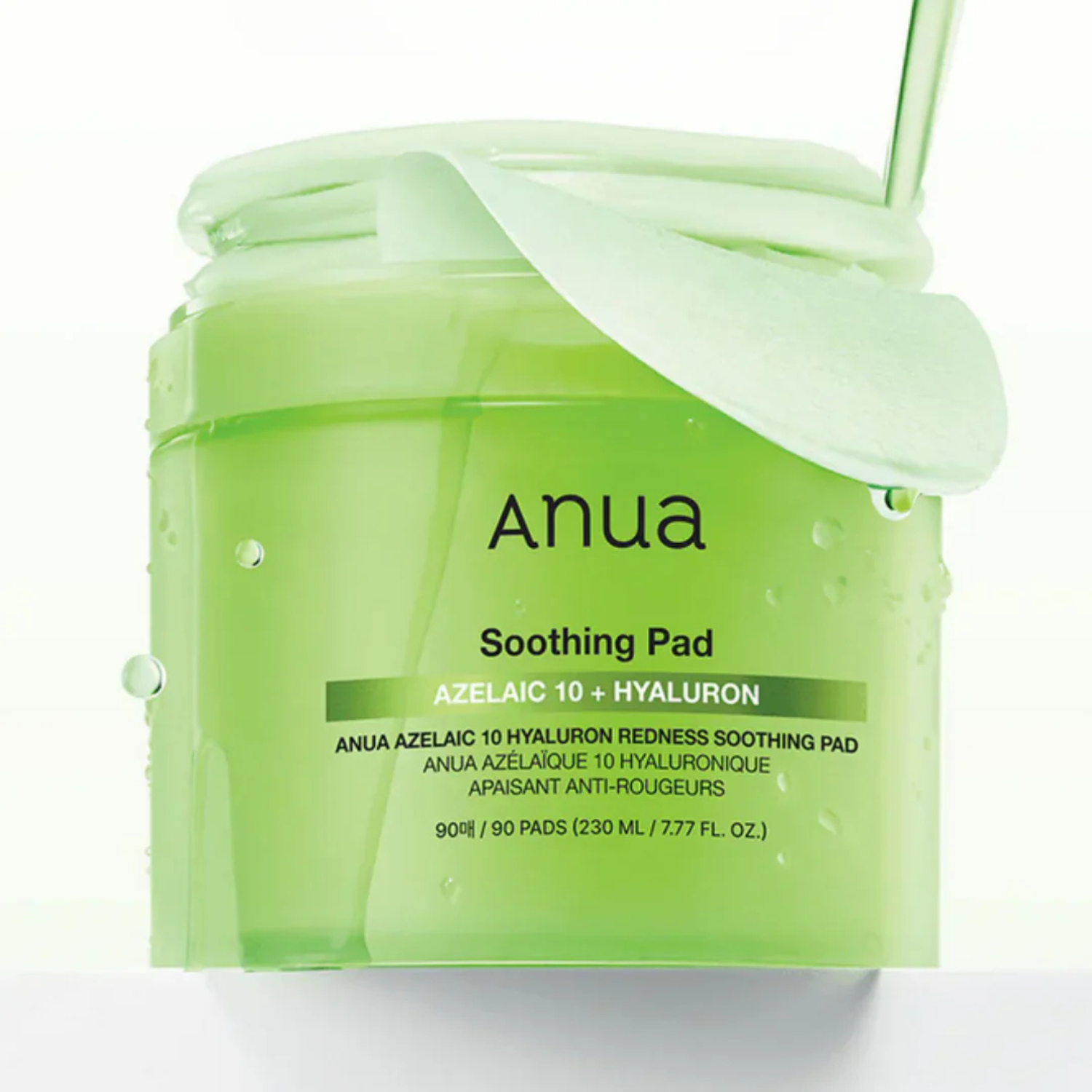 Anua – Azelaic Acid 10 Hyaluron Redness Soothing Pad – Dischetti viso lenitivi anti-rossori