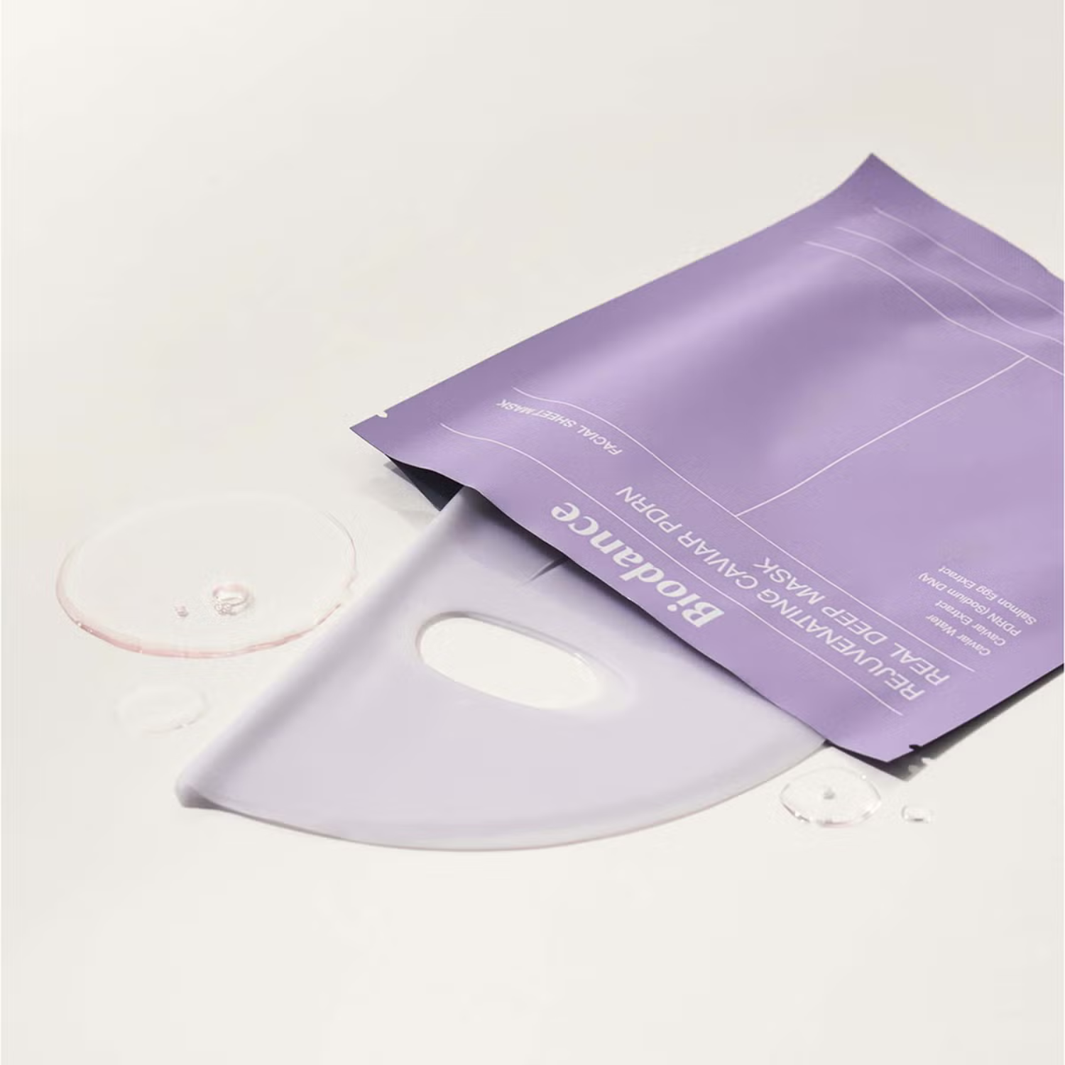 Biodance – Rejuvenating Caviar PDRN Real Deep Mask – Maschera viso rigenerante al caviale e PDRN