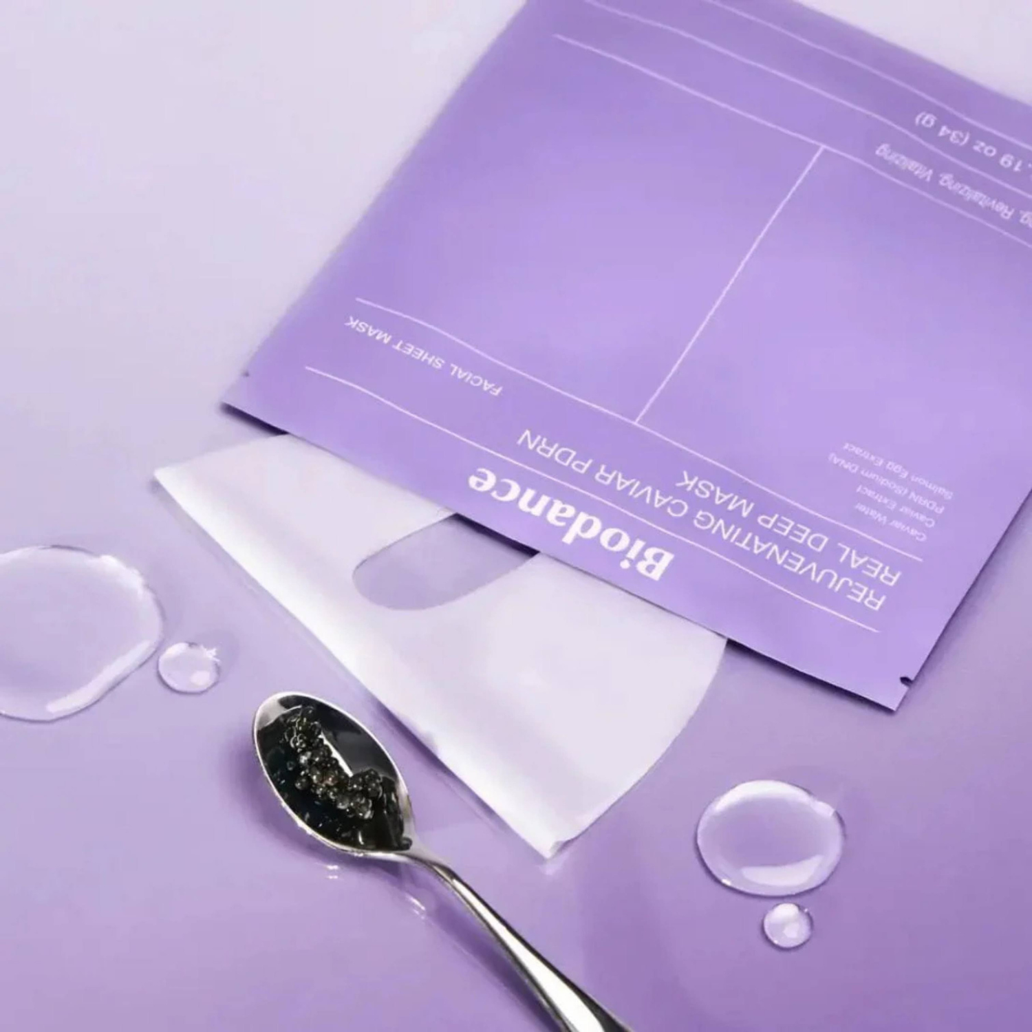 Biodance – Rejuvenating Caviar PDRN Real Deep Mask – Maschera viso rigenerante al caviale e PDRN