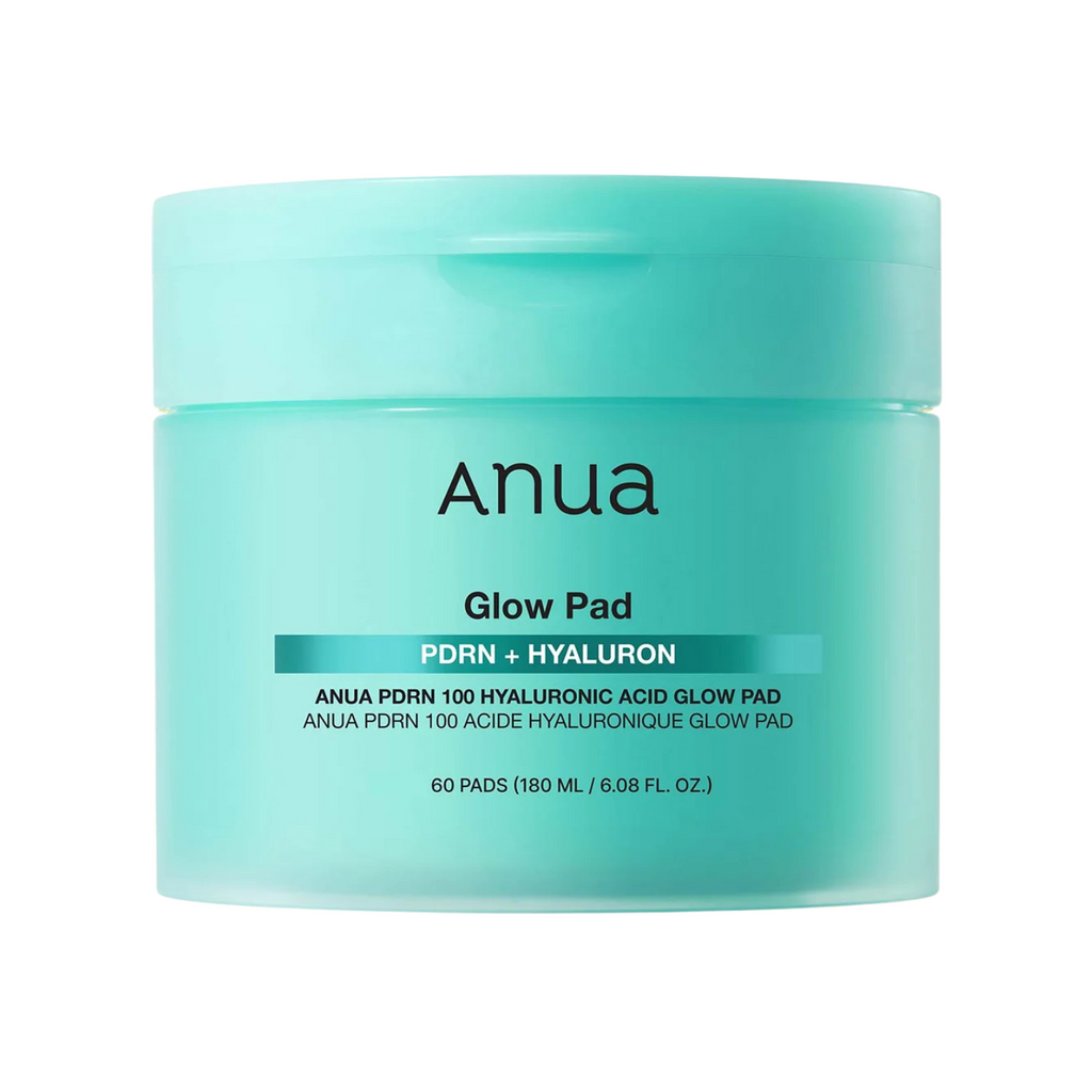 Anua – PDRN 100 Hyaluronic Acid Glow Pad – Dischetti viso illuminanti e idratanti
