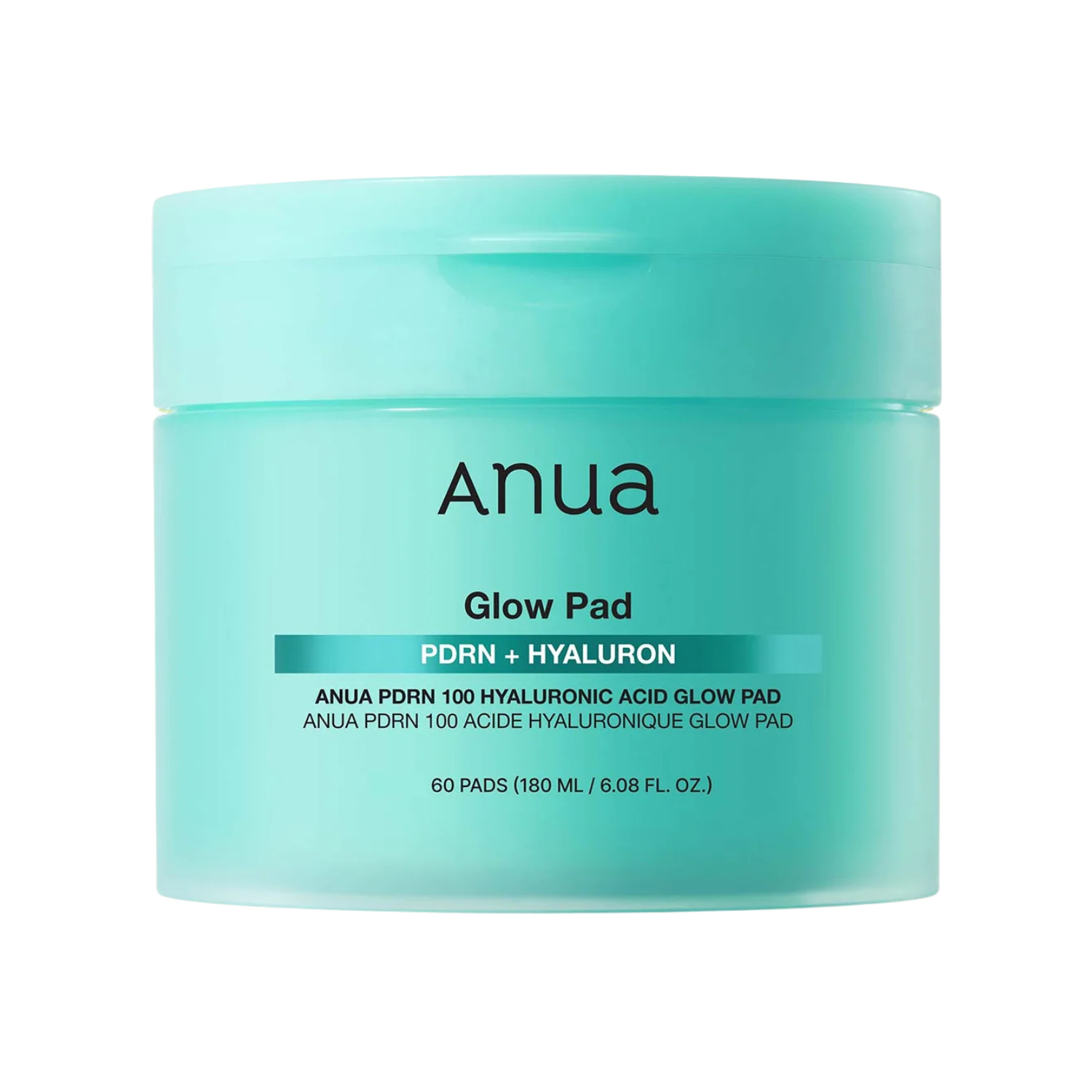 Anua – PDRN 100 Hyaluronic Acid Glow Pad – Dischetti viso illuminanti e idratanti