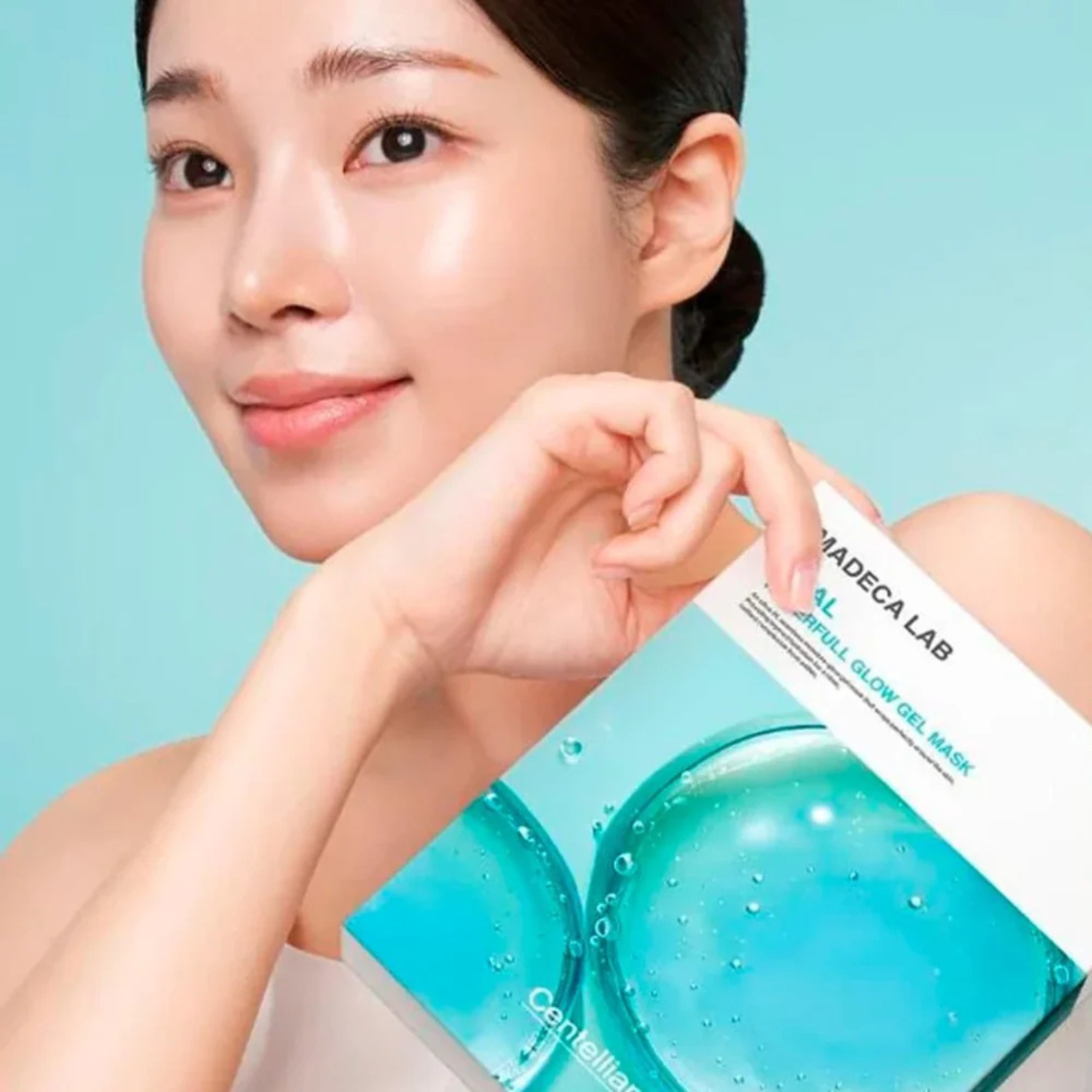 Centellian24 – Madeca Lab Hyal Waterfull Glow Gel Mask – Maschera viso in gel idratante e illuminante