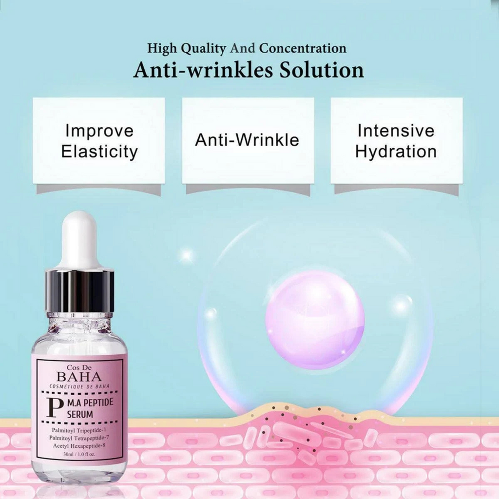Cos De BAHA – Peptide Serum (P60) – Siero viso ai peptidi anti-age