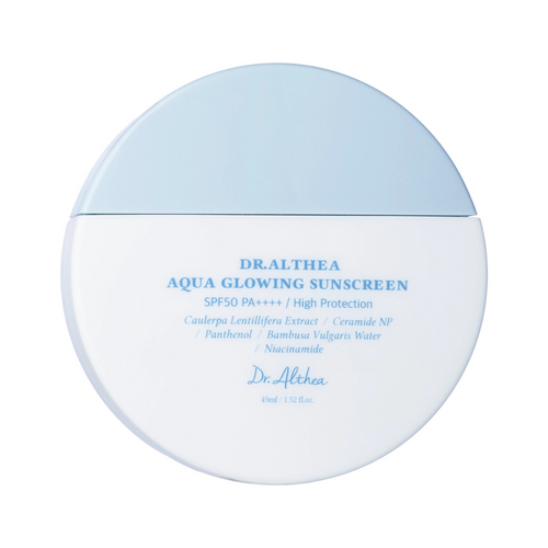 Dr. Althea – Aqua Glowing Sunscreen – Crema solare viso idratante SPF50+