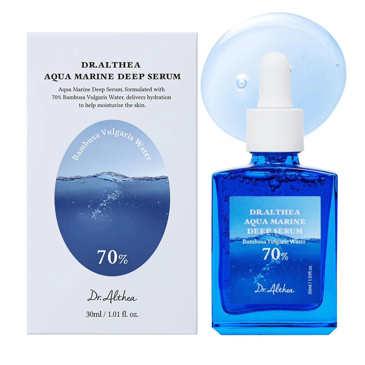 Dr. Althea – Aqua Marine Deep Serum – Siero viso idratante e rivitalizzante