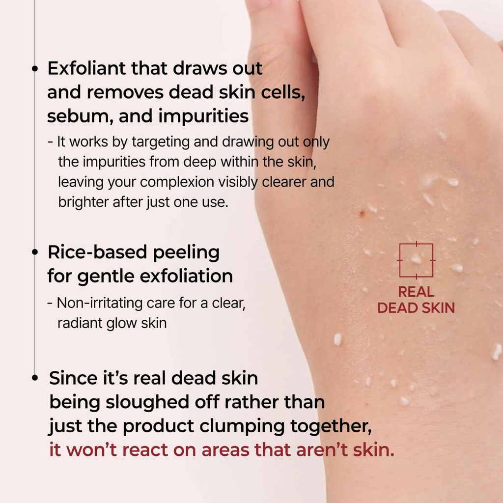 Dr.Melaxin – Peel Shot Exfoliant White Rice Ampoule – Ampoule viso esfoliante e illuminante al riso