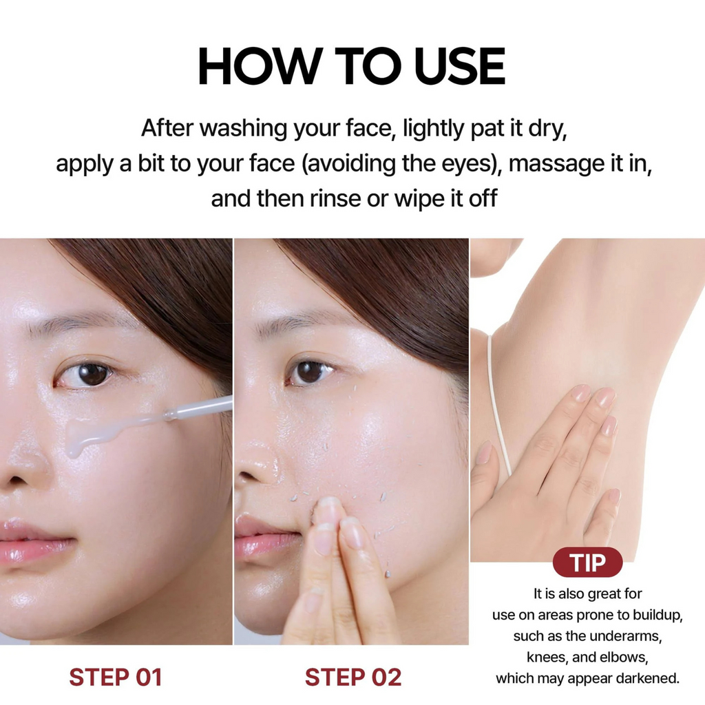 Dr.Melaxin – Peel Shot Exfoliant White Rice Ampoule – Ampoule viso esfoliante e illuminante al riso
