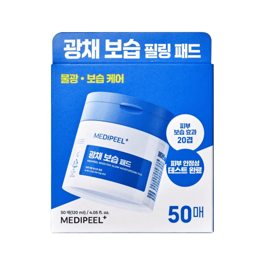 Medi-Peel – Mooltox Glow Moisturizing Pads – Dischetti viso idratanti e illuminanti