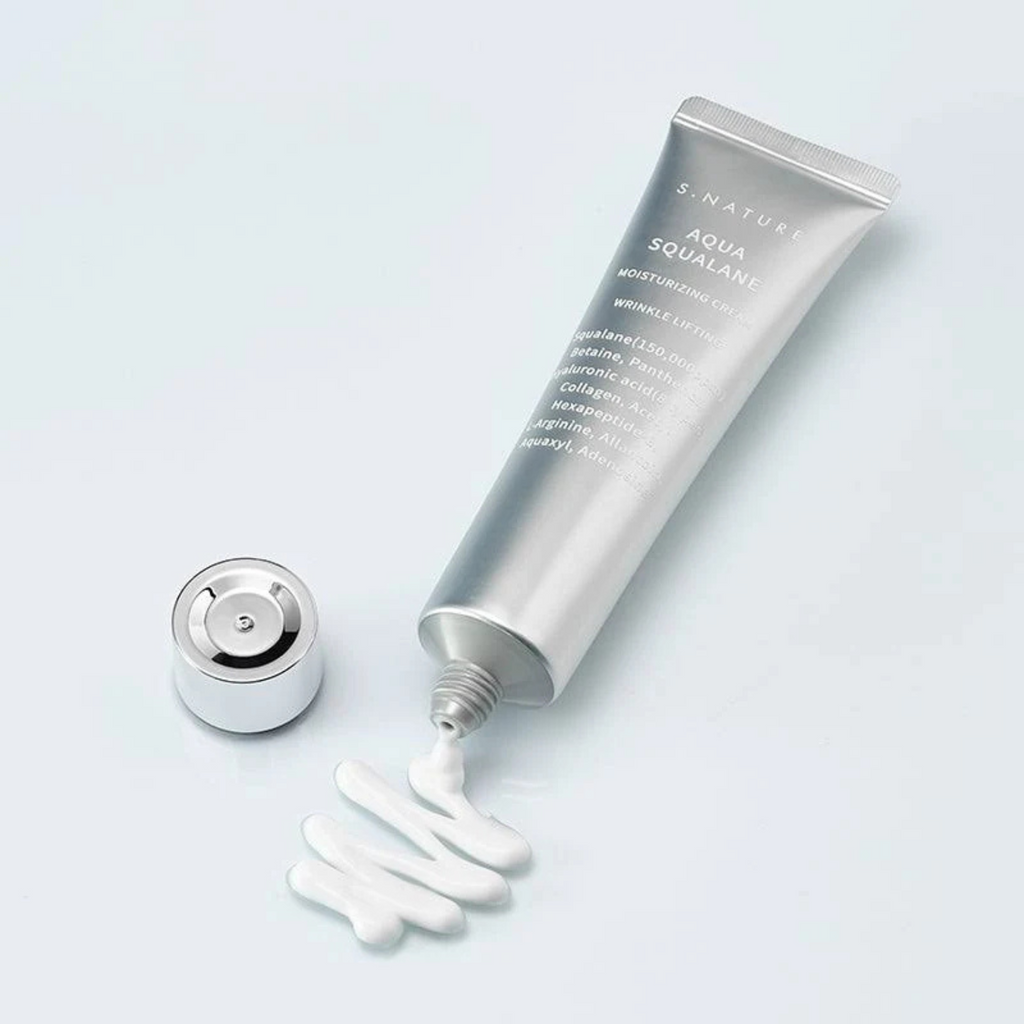 S.NATURE – Aqua Squalane Moisturizing Cream – Crema viso idratante allo squalano