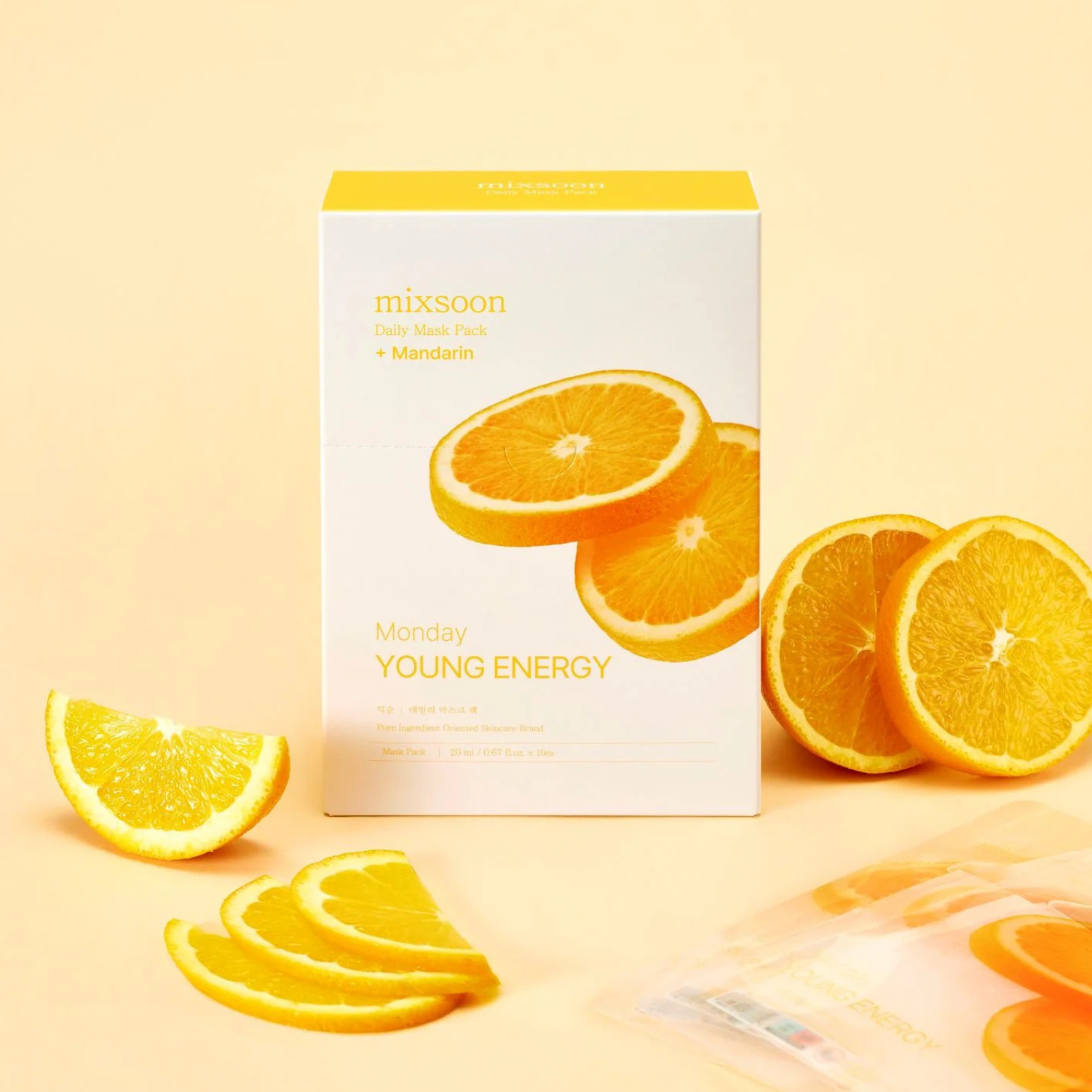 Mixsoon – Daily Mask Pack – Maschere viso in tessuto routine settimanale