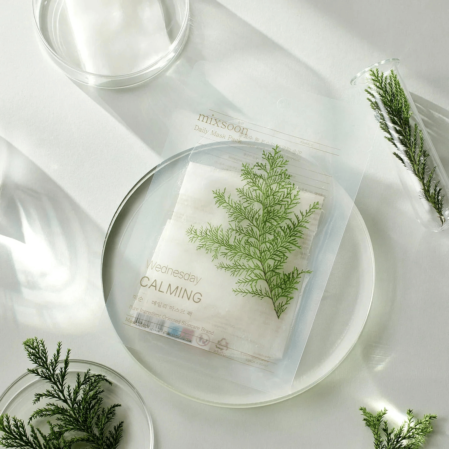 Mixsoon – Daily Mask Pack – Maschere viso in tessuto routine settimanale