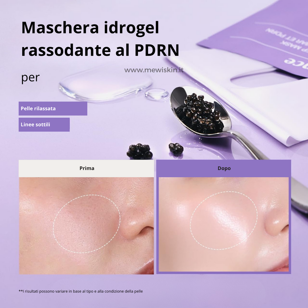 Biodance – Rejuvenating Caviar PDRN Real Deep Mask – Maschera viso rigenerante al caviale e PDRN