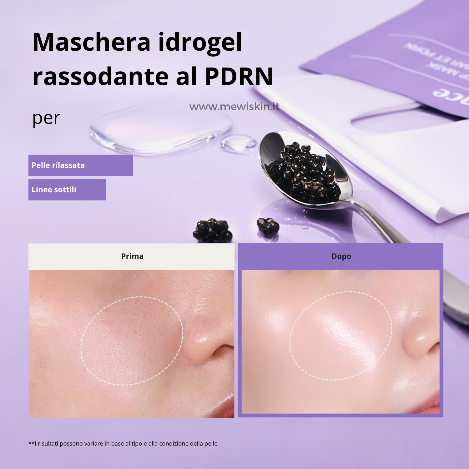 Biodance – Rejuvenating Caviar PDRN Real Deep Mask – Maschera viso rigenerante al caviale e PDRN