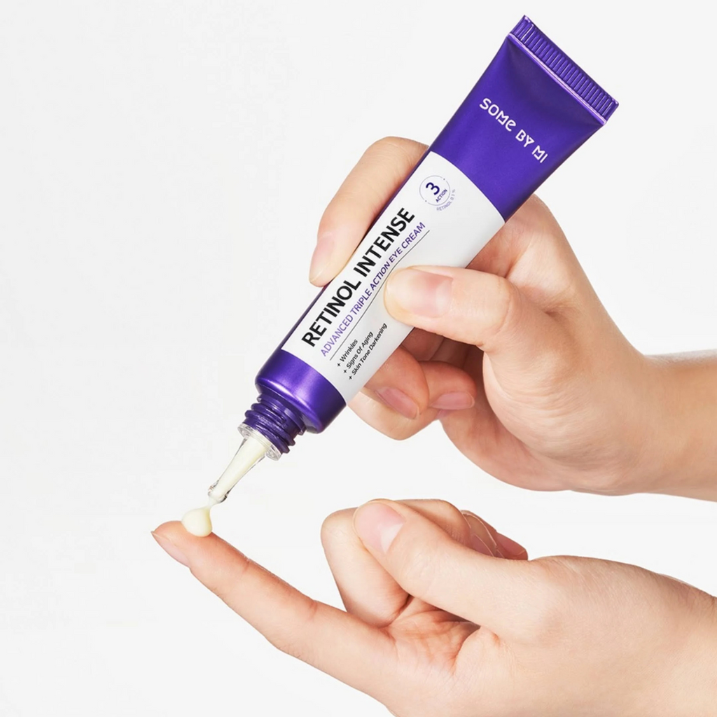 Some By Mi - Retinol Intense Advanced Triple Action Eye Cream - Crema occhi al retinolo anti-rughe