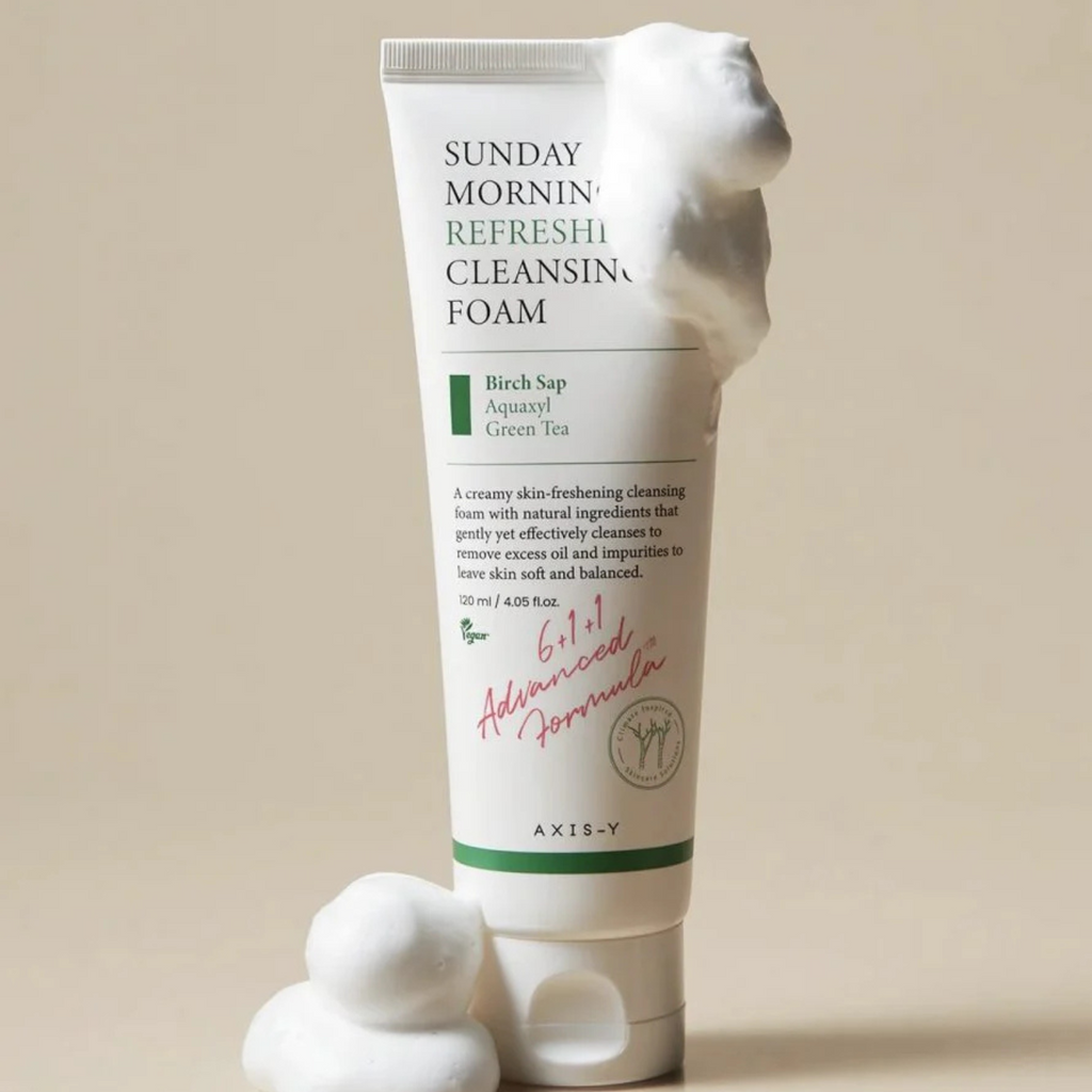 Axis-Y – Sunday Morning Refreshing Cleansing Foam – Detergente viso delicato riequilibrante