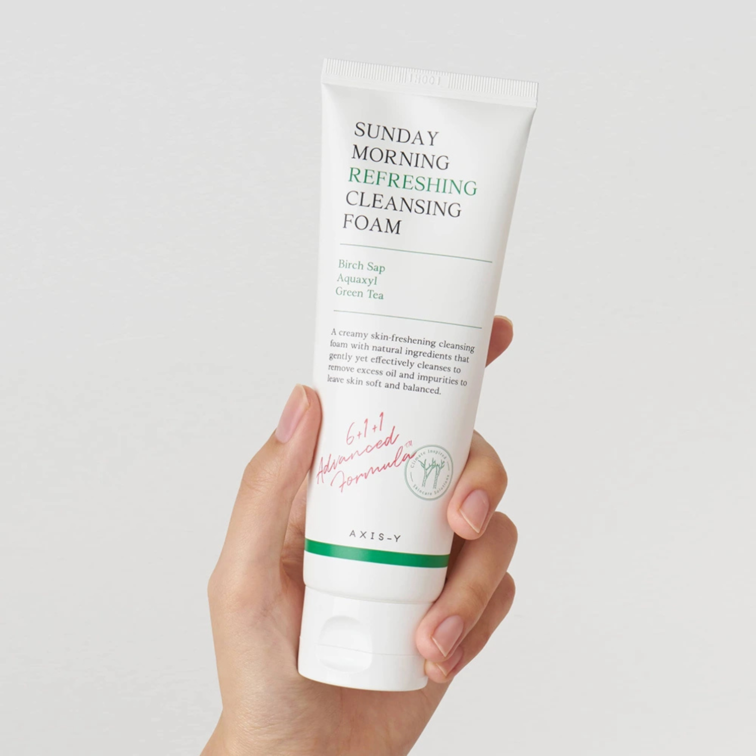 Axis-Y – Sunday Morning Refreshing Cleansing Foam – Detergente viso delicato riequilibrante