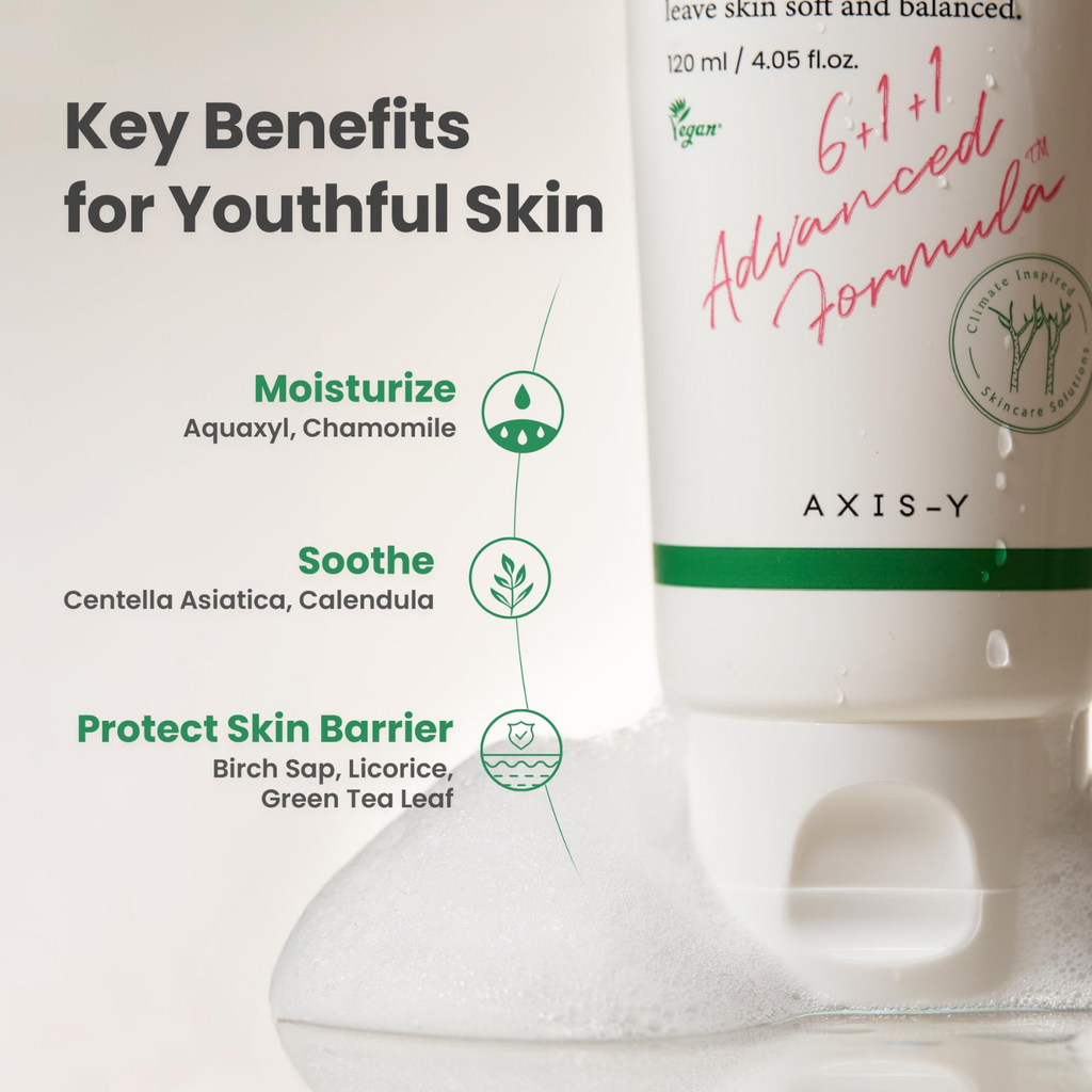 Axis-Y – Sunday Morning Refreshing Cleansing Foam – Detergente viso delicato riequilibrante