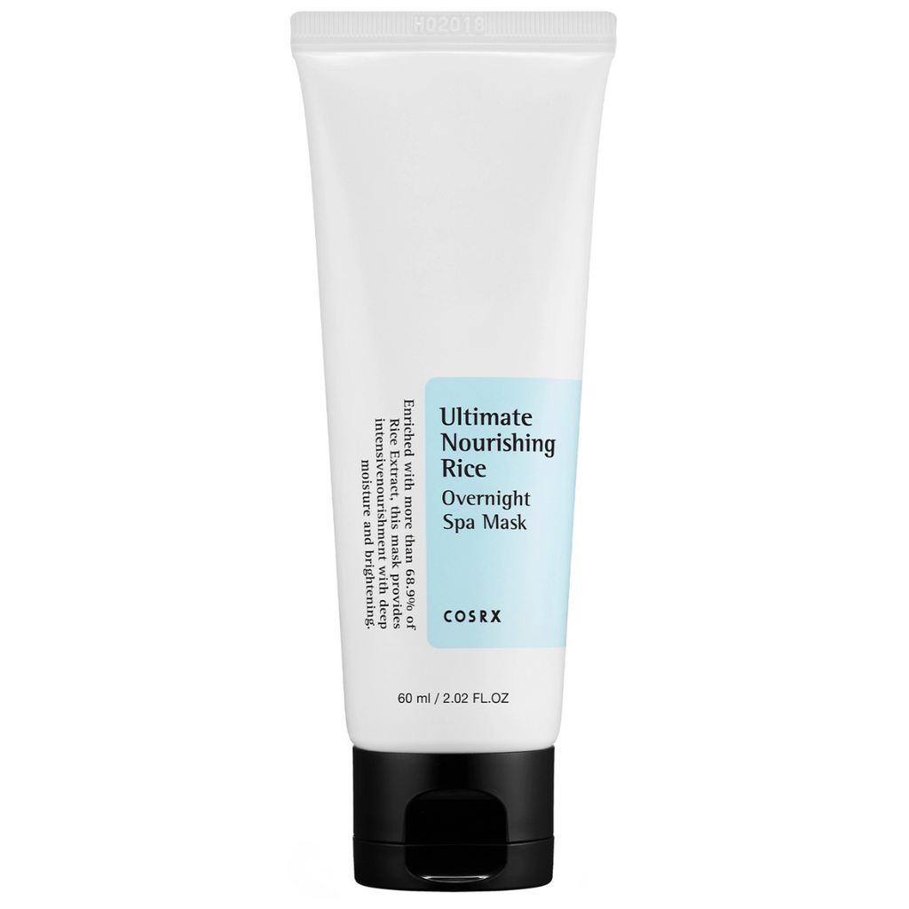 COSRX - Ultimate Nourishing Rice Overnight Spa Mask - Maschera viso notte nutriente e illuminante al riso