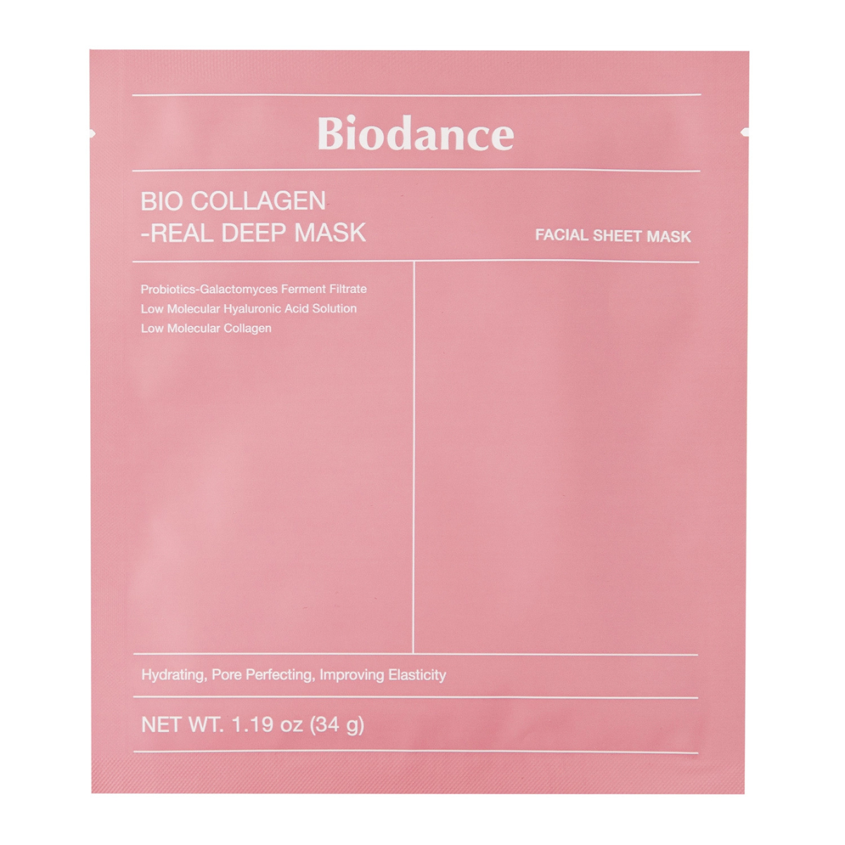 Biodance - Bio-Collagen Real Deep Mask - Maschera viso anti-età idratante e rassodante al collagene