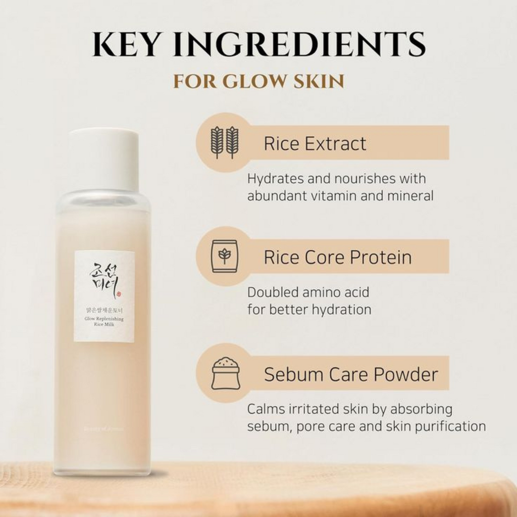 Beauty of Joseon - Glow Replenishing Rice Milk -Tonico viso idratante e illuminante al latte di riso