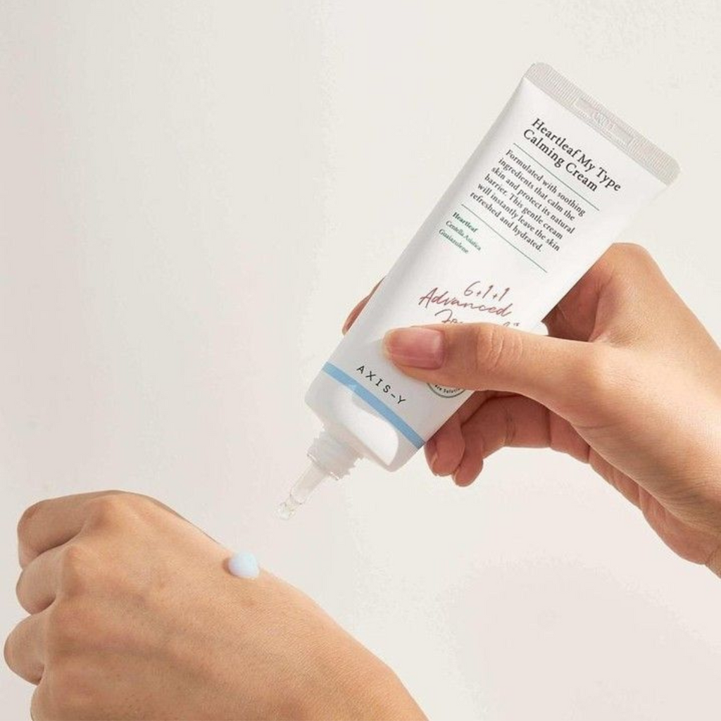 AXIS-Y - Heartleaf My Type Calming Cream - Crema viso idratante e lenitiva per pelle sensibile