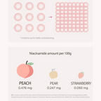 Peach 70% Niacin Serum - Siero viso illuminante e idratante alla pesca e niacinamide