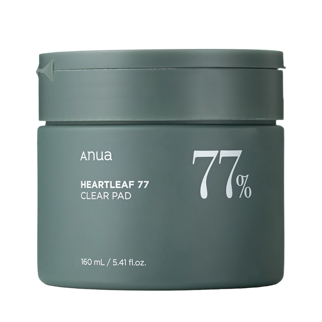 Anua - Heartleaf 77% Clear Pad - Dischetti viso purificanti e lenitivi per pelli sensibili